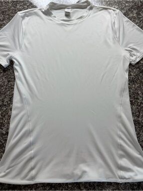 lululemon athletica White Short-Sleeve Crewneck Performance Tee